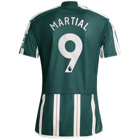 Manchester United Martial 9 Fotbollströjor Borta tröja 2023-24 Kortärmad